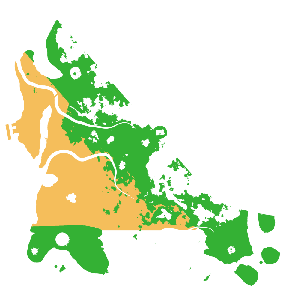 Biome Rust Map: Procedural Map, Size: 4000, Seed: 847362