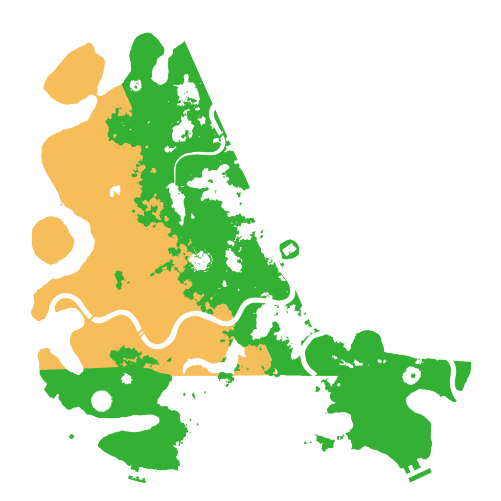 Biome Rust Map: Procedural Map, Size: 4250, Seed: 640574881