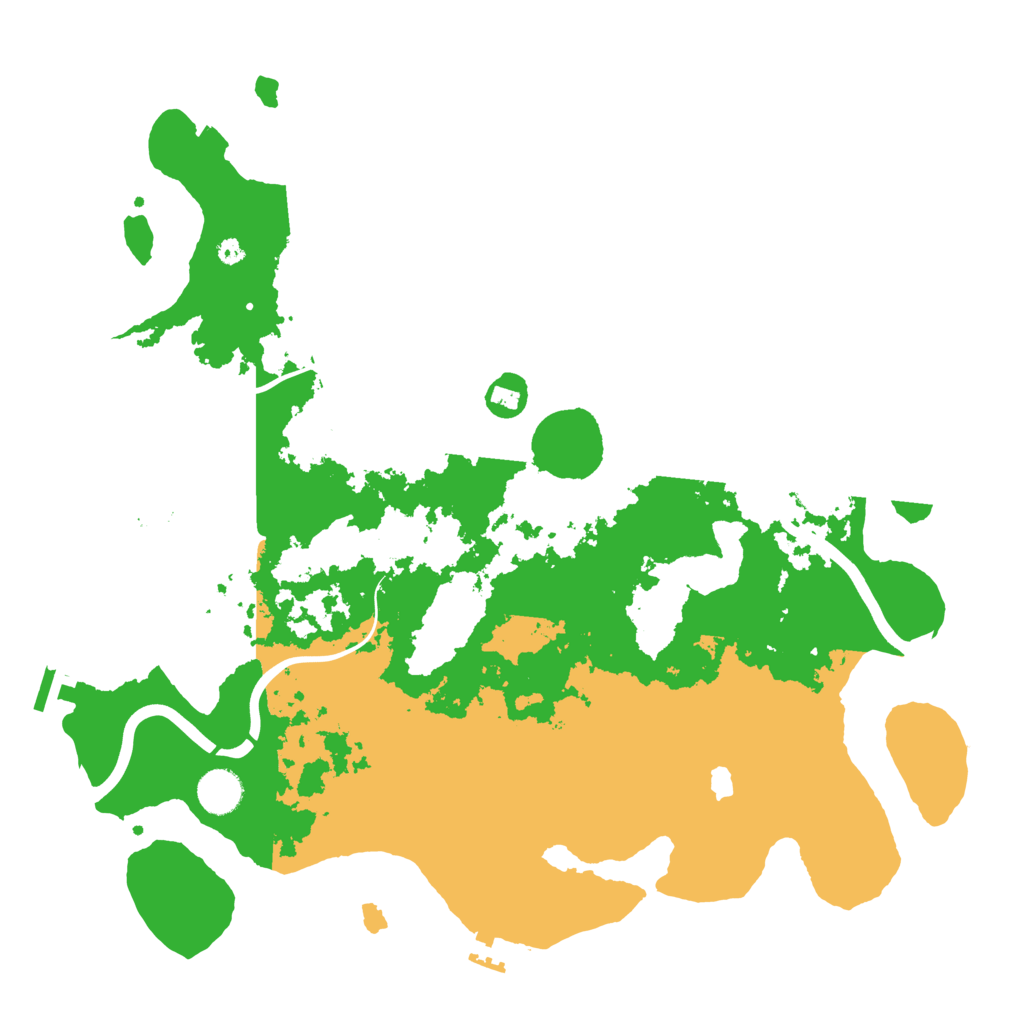 Biome Rust Map: Procedural Map, Size: 4000, Seed: 727122139