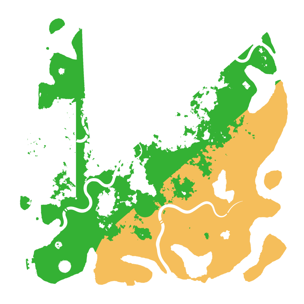 Biome Rust Map: Procedural Map, Size: 4300, Seed: 157482