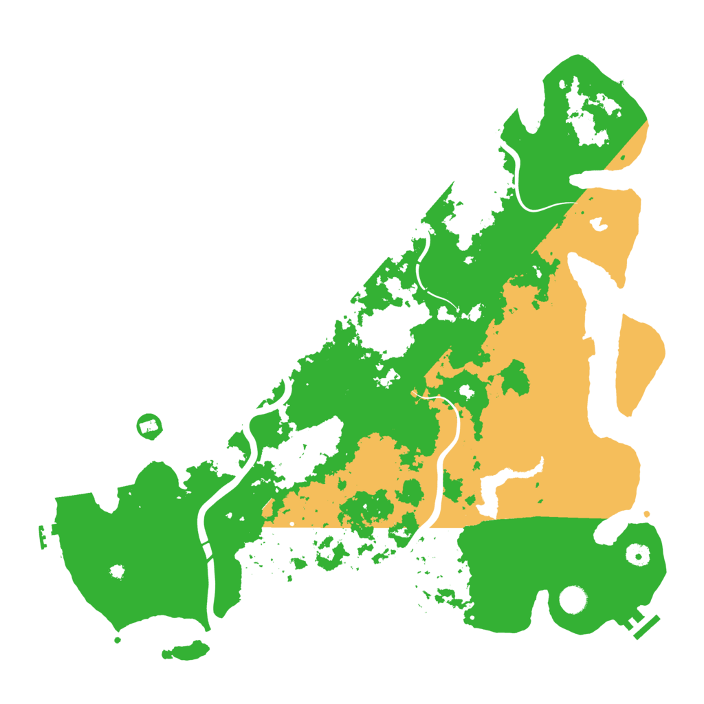 Biome Rust Map: Procedural Map, Size: 4500, Seed: 915873050