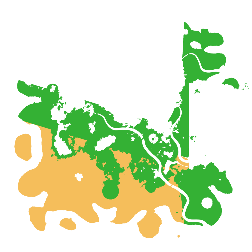 Biome Rust Map: Procedural Map, Size: 4000, Seed: 998190