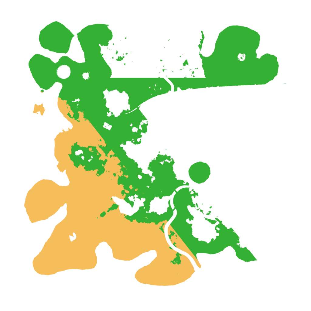 Biome Rust Map: Procedural Map, Size: 4000, Seed: 793216