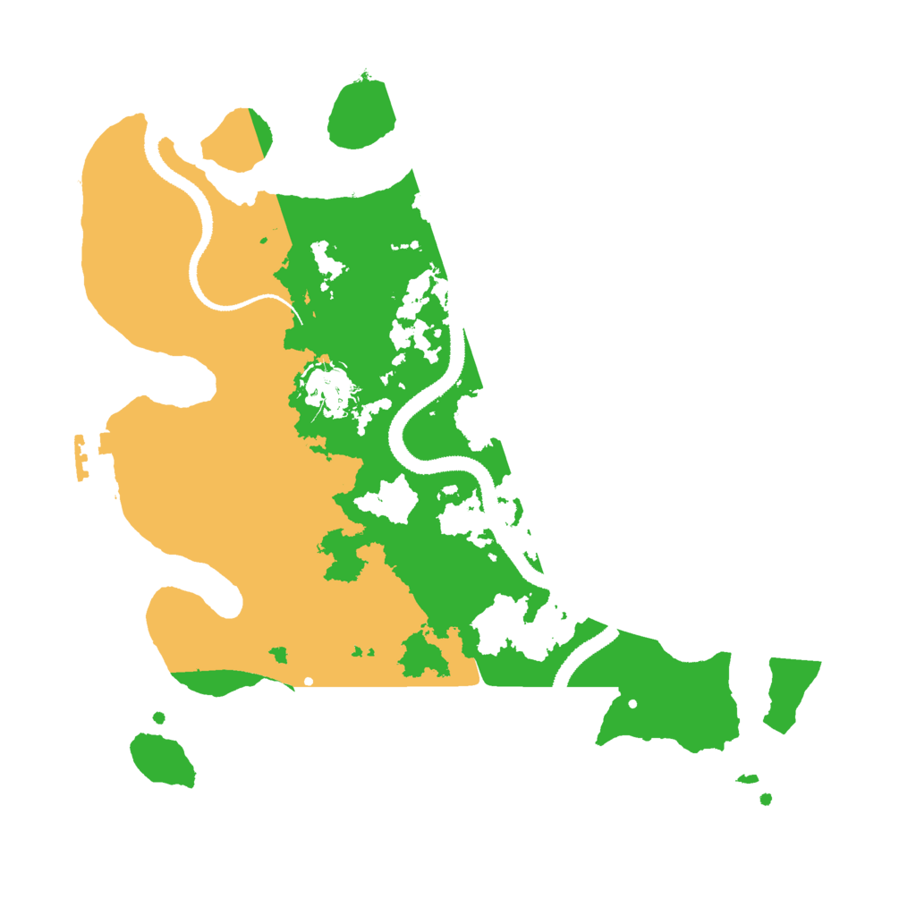 Biome Rust Map: Procedural Map, Size: 3000, Seed: 1499999999