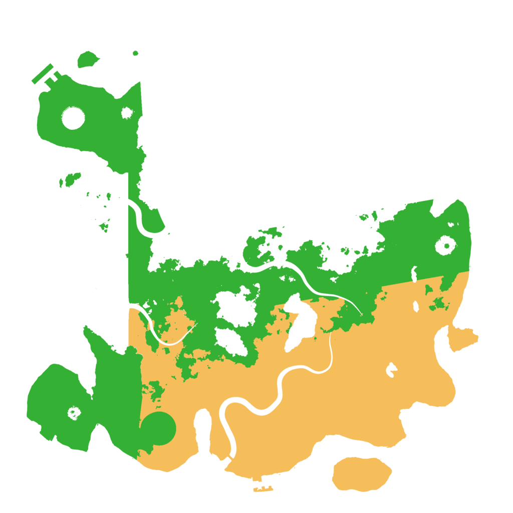 Biome Rust Map: Procedural Map, Size: 4000, Seed: 417498786