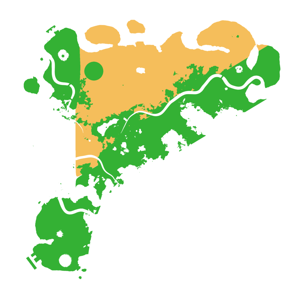 Biome Rust Map: Procedural Map, Size: 4250, Seed: 12263057