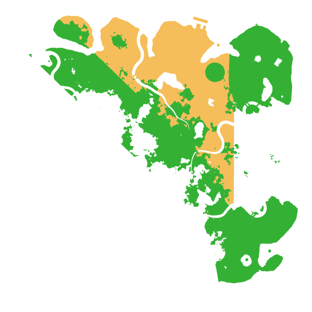 Biome Rust Map: Procedural Map, Size: 4250, Seed: 376767730