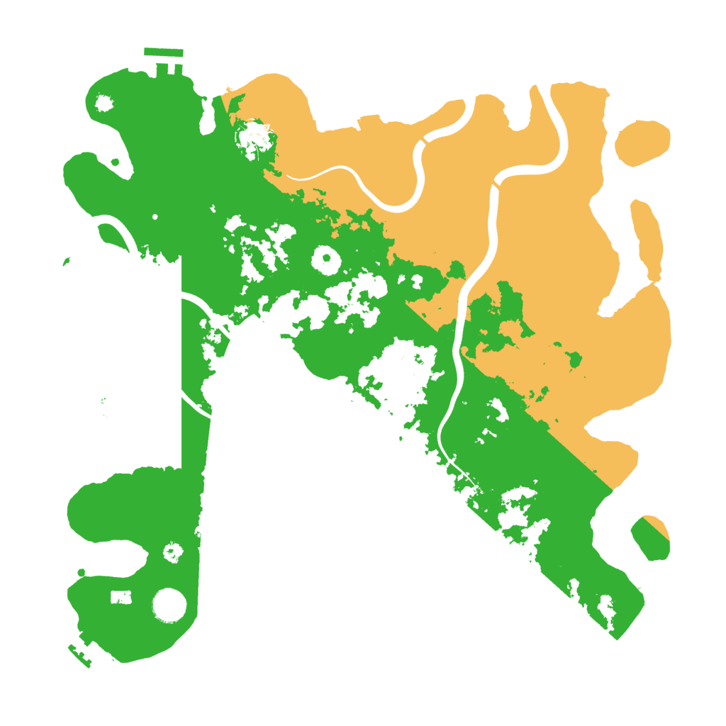 Biome Rust Map: Procedural Map, Size: 3750, Seed: 91097388