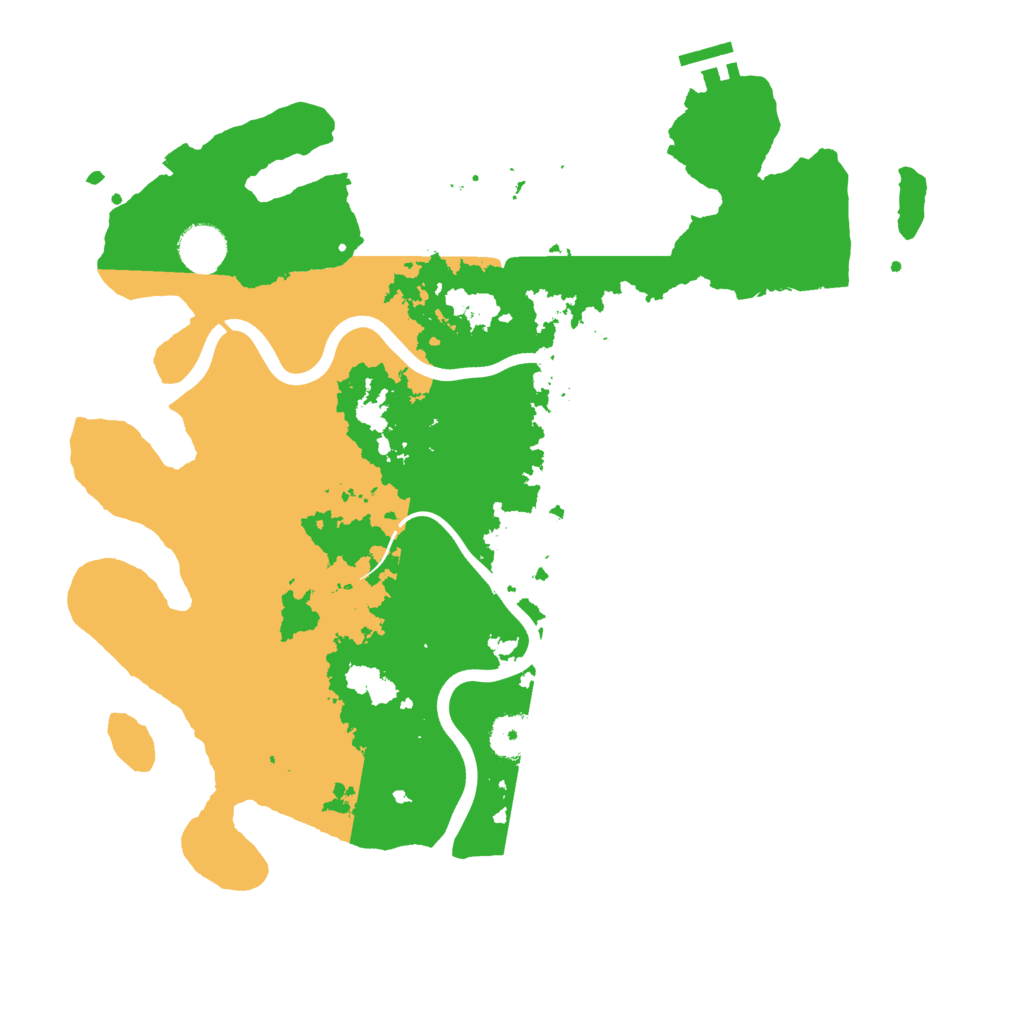 Biome Rust Map: Procedural Map, Size: 3800, Seed: 50105399