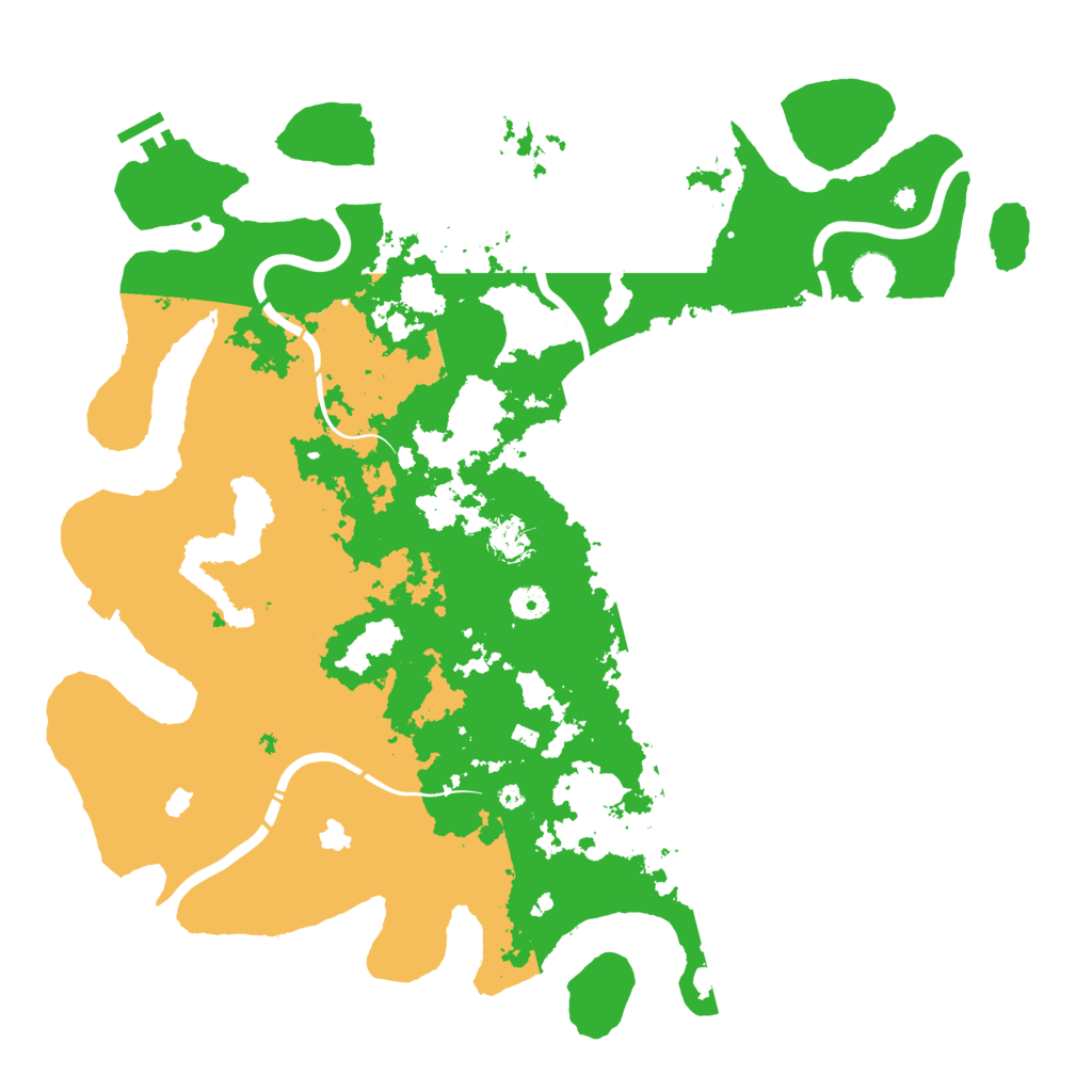Biome Rust Map: Procedural Map, Size: 4500, Seed: 27384804