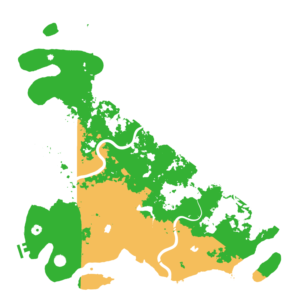 Biome Rust Map: Procedural Map, Size: 4500, Seed: 190357743