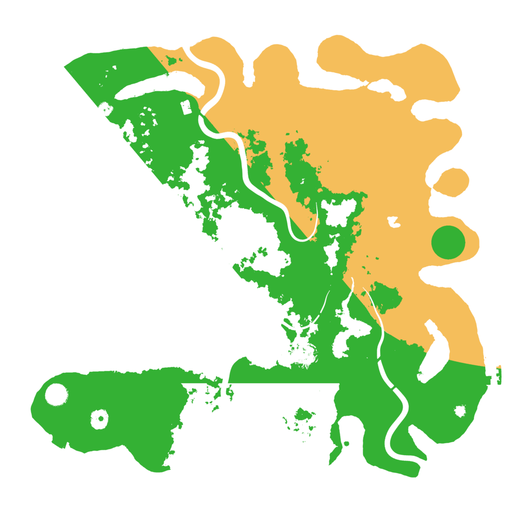 Biome Rust Map: Procedural Map, Size: 4000, Seed: 1480921559