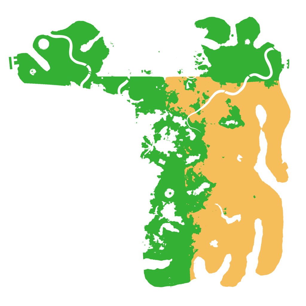 Biome Rust Map: Procedural Map, Size: 5000, Seed: 1165646369