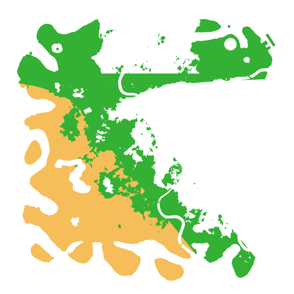 Biome Rust Map: Procedural Map, Size: 4250, Seed: 1466302601