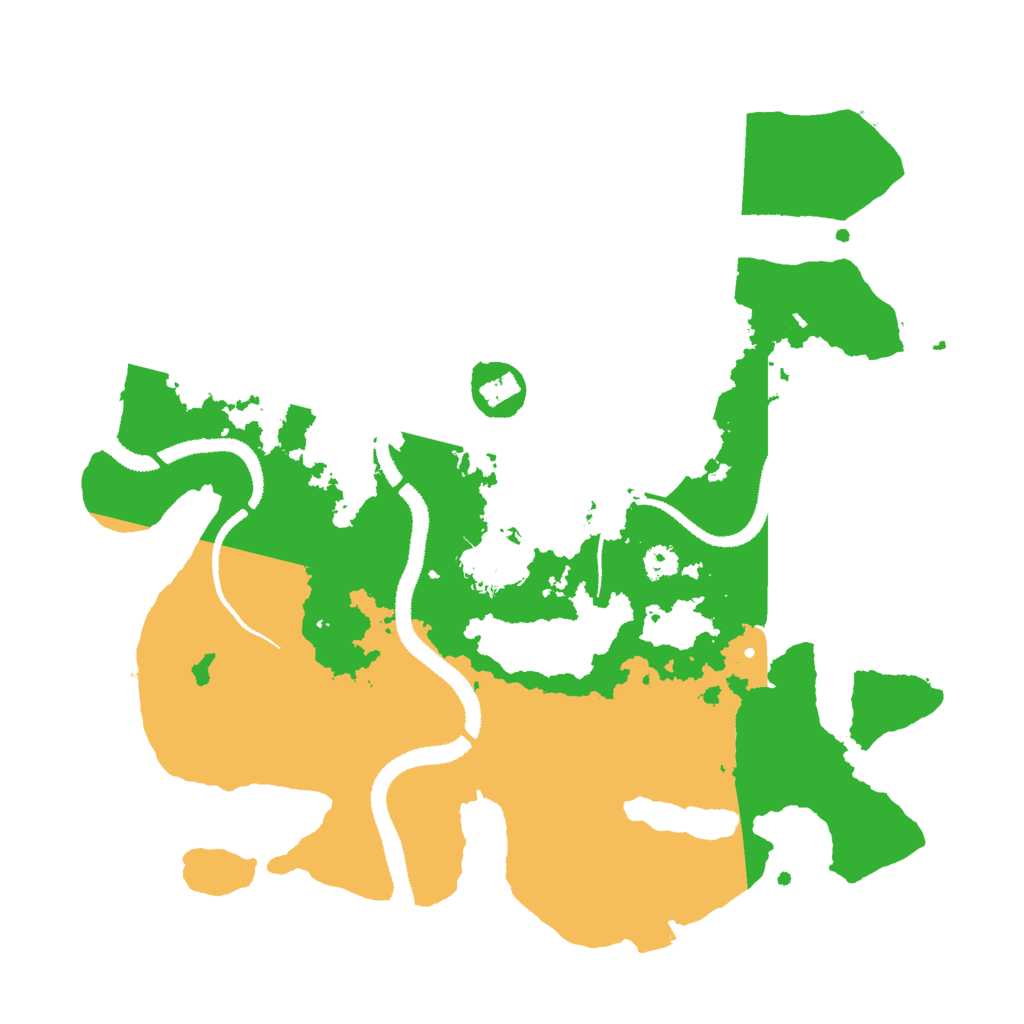 Biome Rust Map: Procedural Map, Size: 3000, Seed: 2115860429