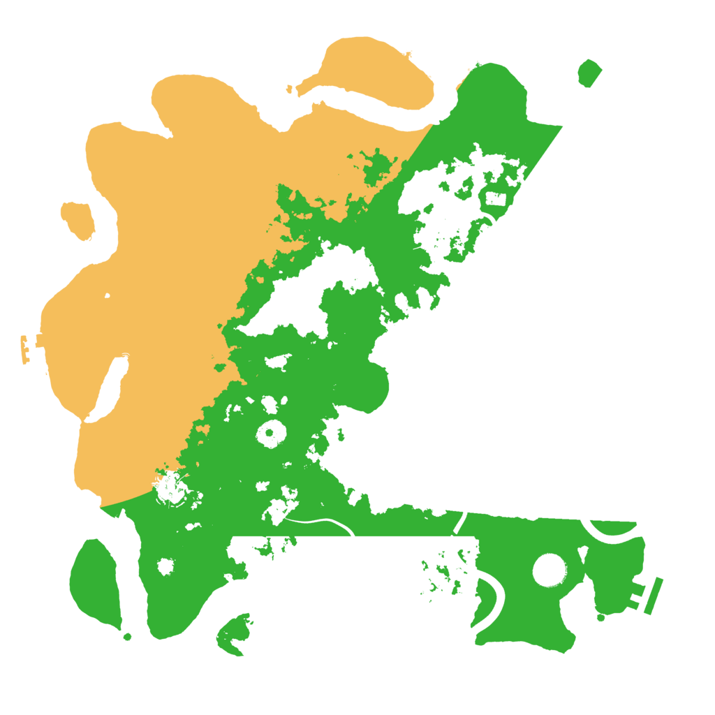 Biome Rust Map: Procedural Map, Size: 3800, Seed: 2824020