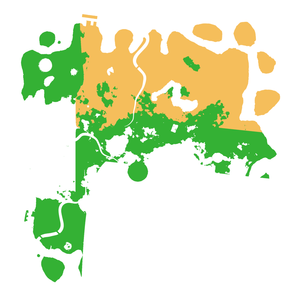 Biome Rust Map: Procedural Map, Size: 4000, Seed: 1611182962