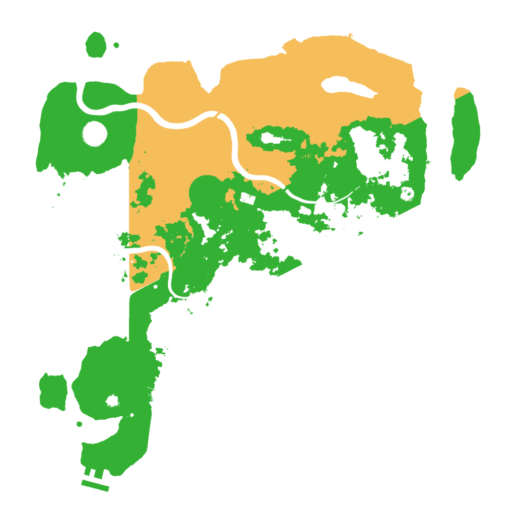 Biome Rust Map: Procedural Map, Size: 3750, Seed: 1925929472