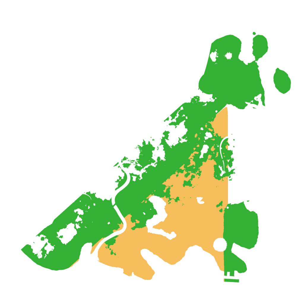 Biome Rust Map: Procedural Map, Size: 4000, Seed: 185503701
