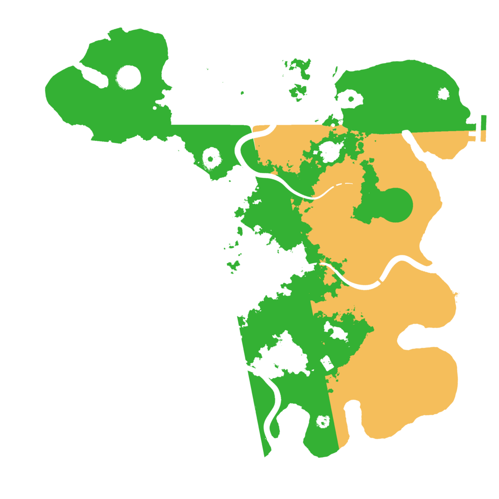 Biome Rust Map: Procedural Map, Size: 3800, Seed: 512099047