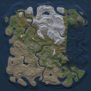 Thumbnail Rust Map: Procedural Map, Size: 4750, Seed: 20032026, 17 Monuments