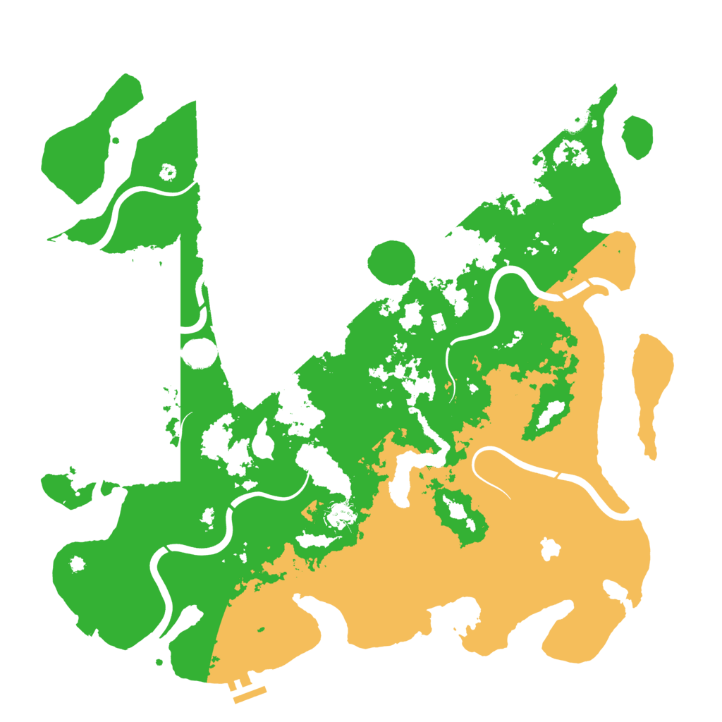 Biome Rust Map: Procedural Map, Size: 4300, Seed: 1863867386