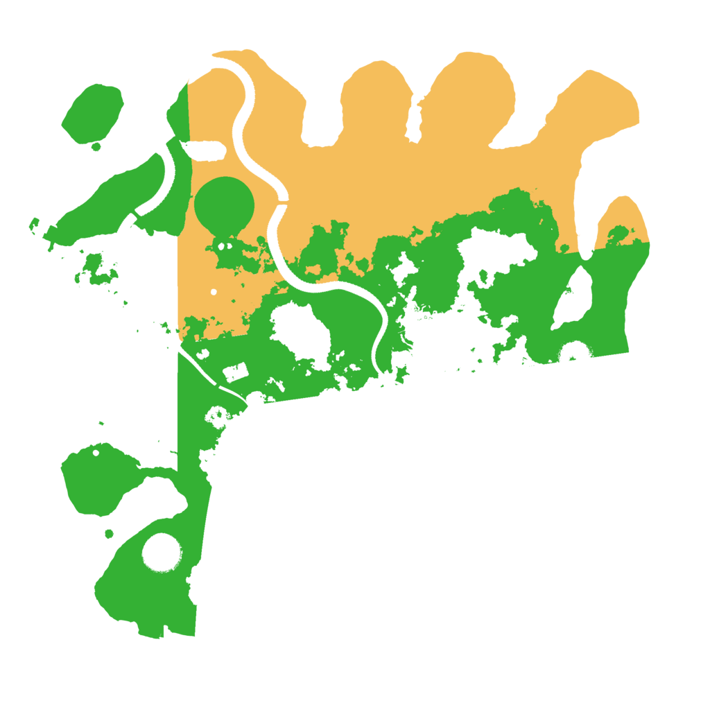 Biome Rust Map: Procedural Map, Size: 3250, Seed: 1511924900
