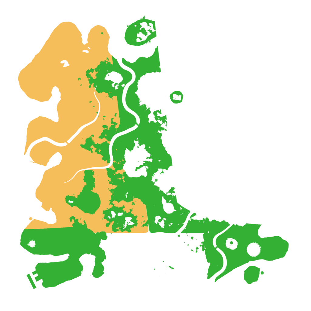 Biome Rust Map: Procedural Map, Size: 4000, Seed: 698187018