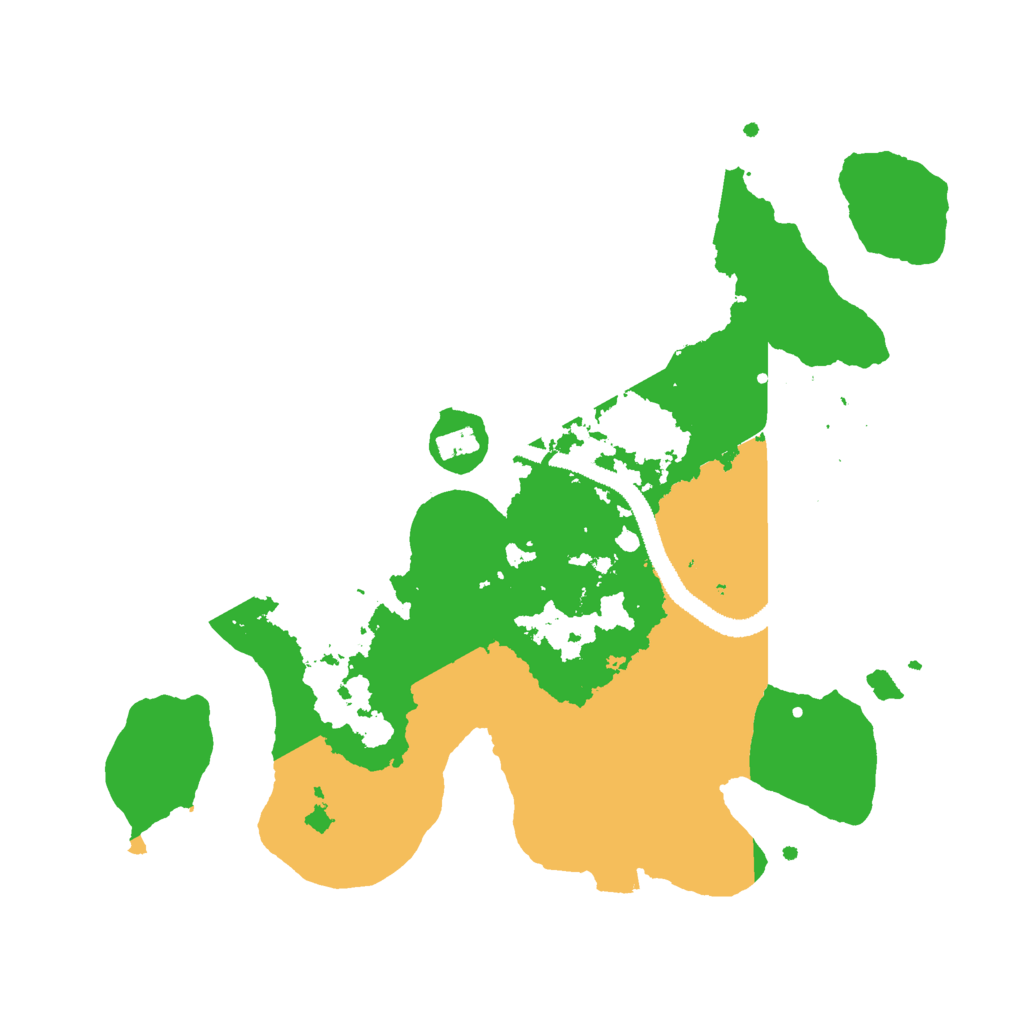 Biome Rust Map: Procedural Map, Size: 2800, Seed: 1513724449