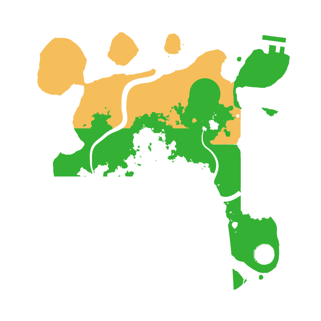 Biome Rust Map: Procedural Map, Size: 2750, Seed: 157906522