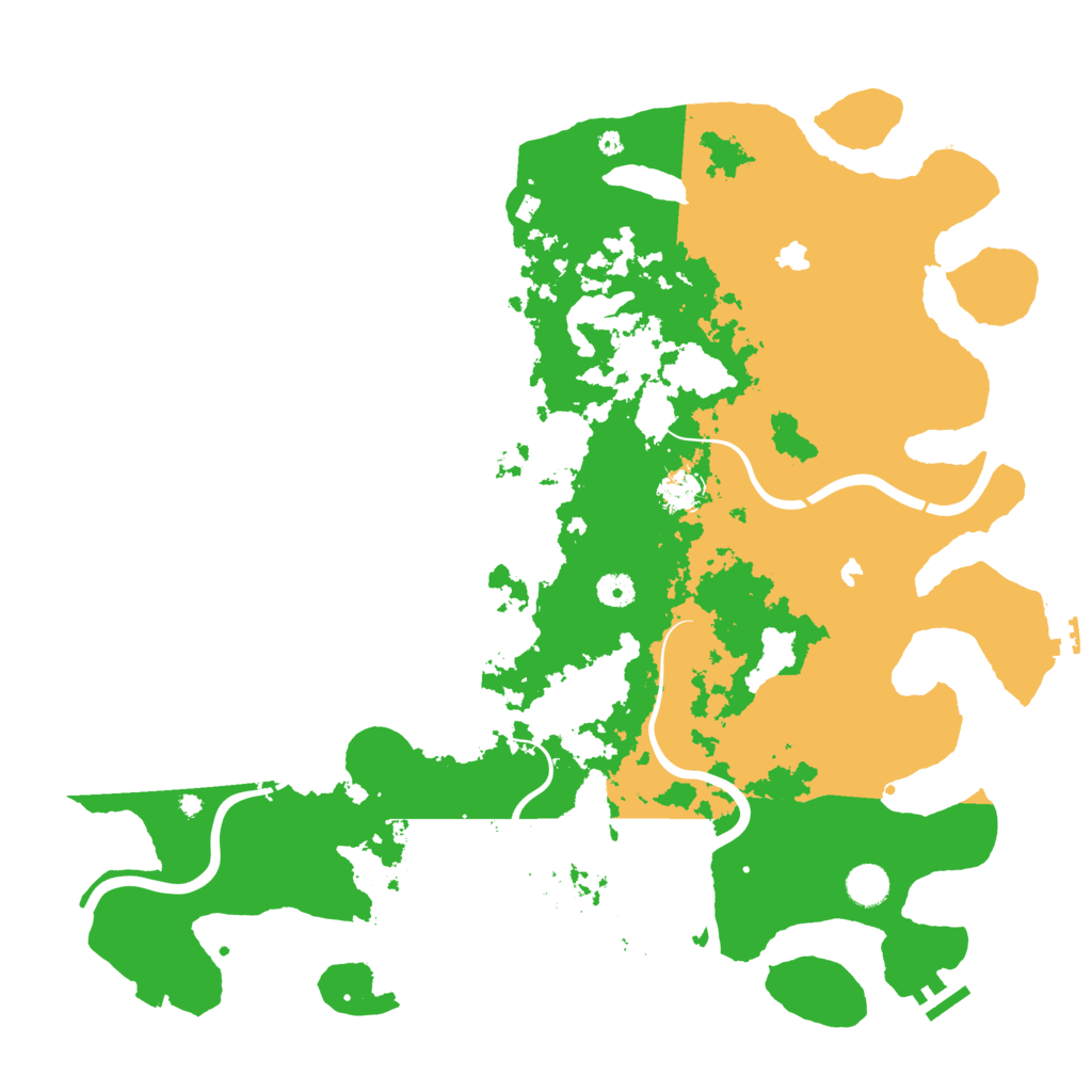 Biome Rust Map: Procedural Map, Size: 4500, Seed: 9372818