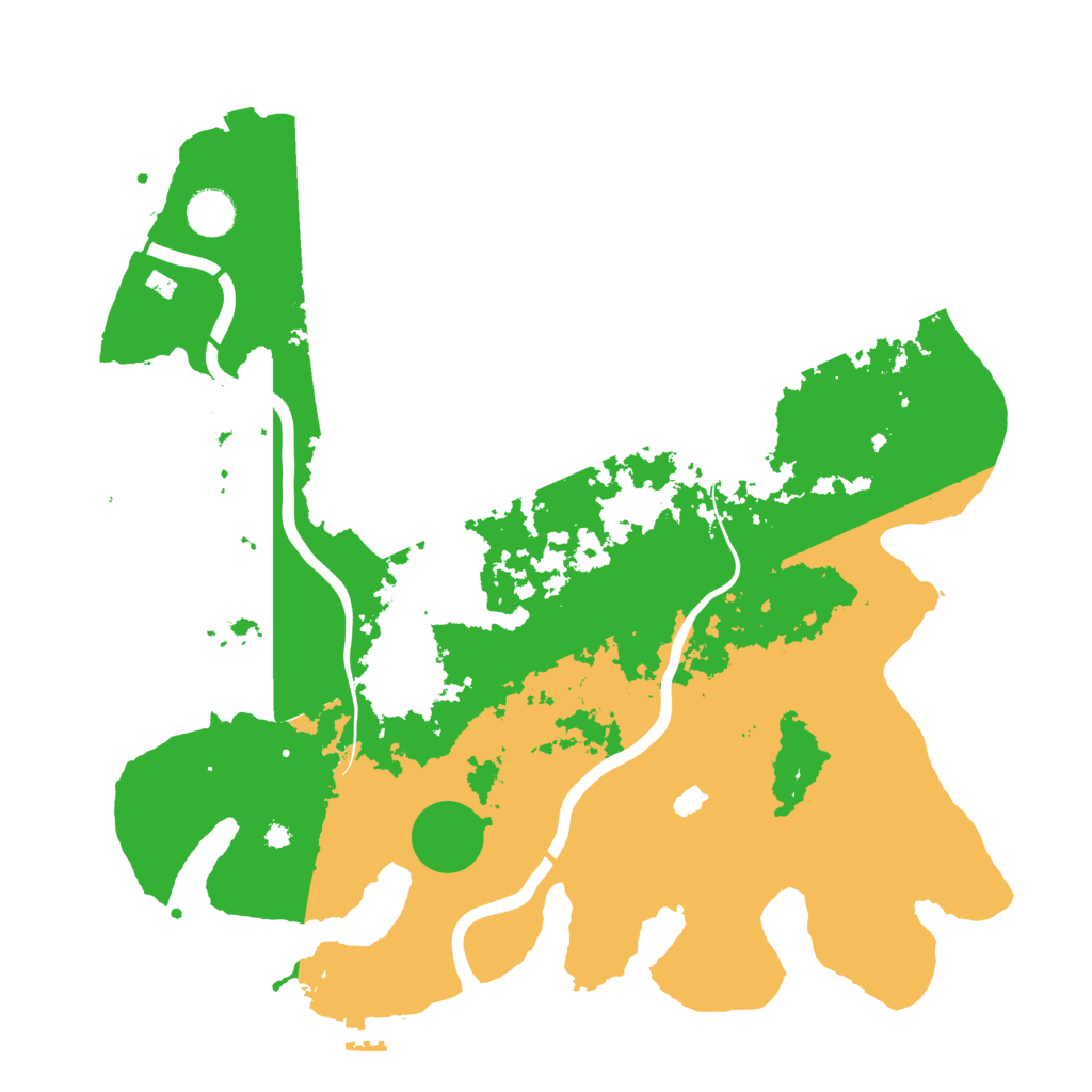 Biome Rust Map: Procedural Map, Size: 4000, Seed: 1747124770