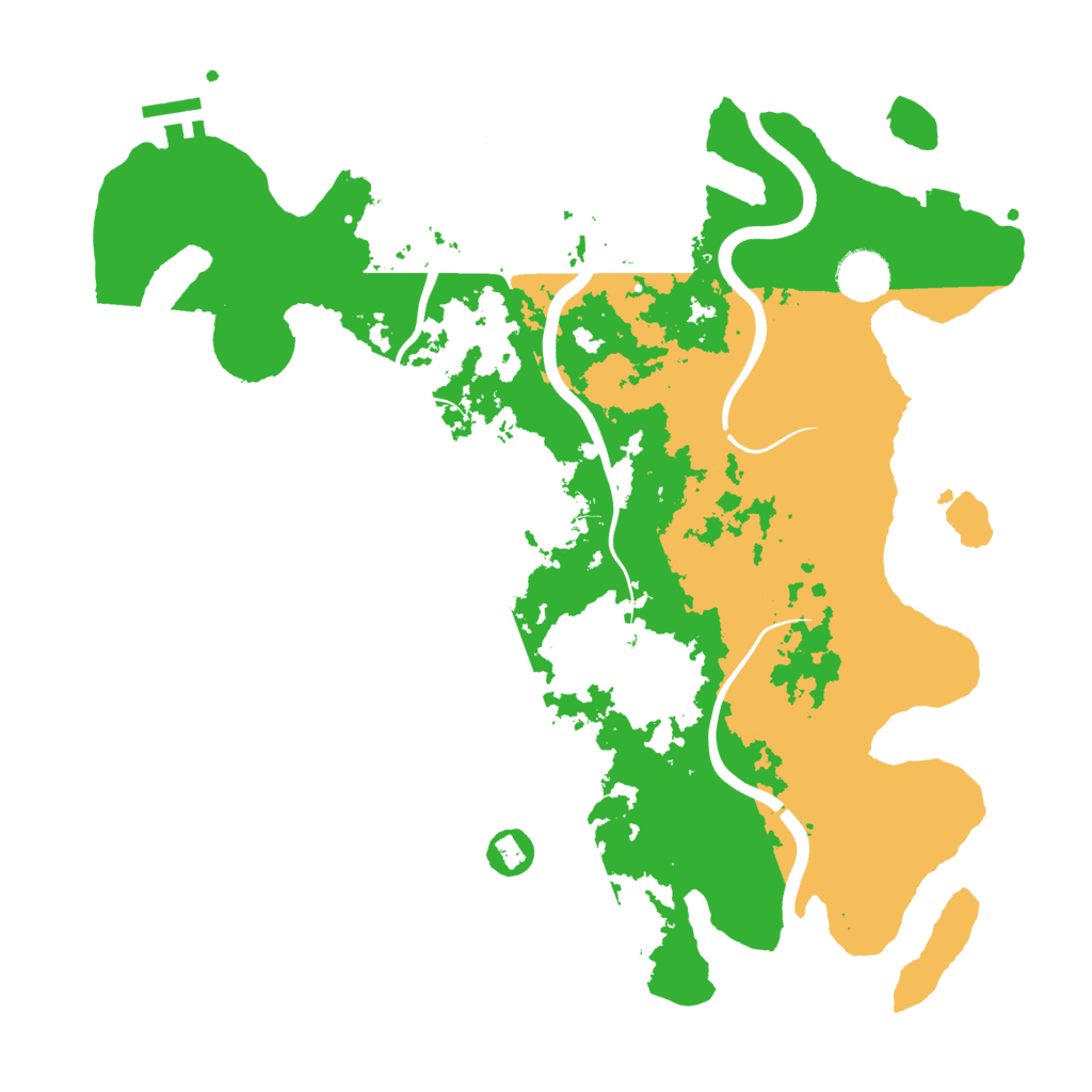 Biome Rust Map: Procedural Map, Size: 3750, Seed: 1804997072