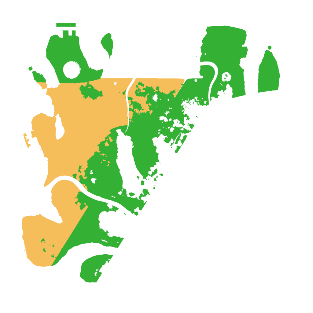 Biome Rust Map: Procedural Map, Size: 3275, Seed: 19