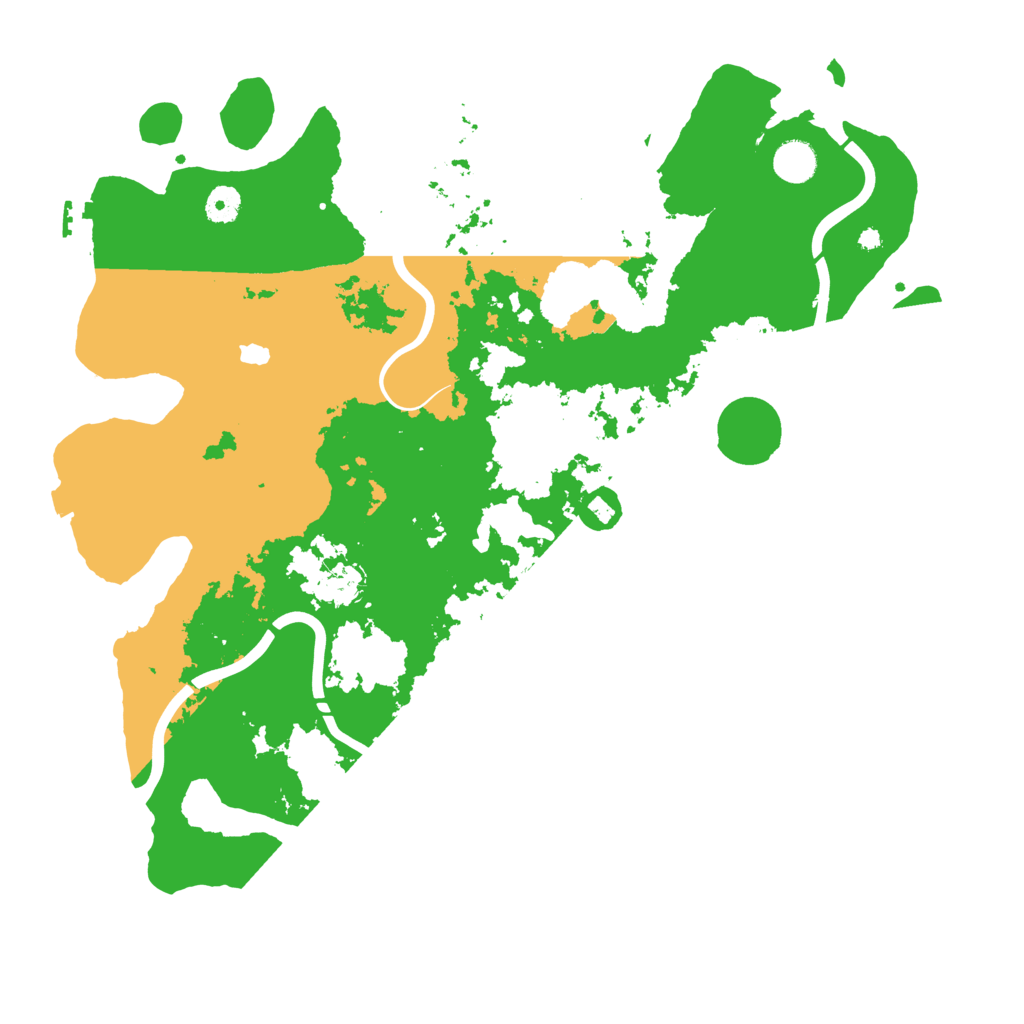 Biome Rust Map: Procedural Map, Size: 4250, Seed: 1583151415