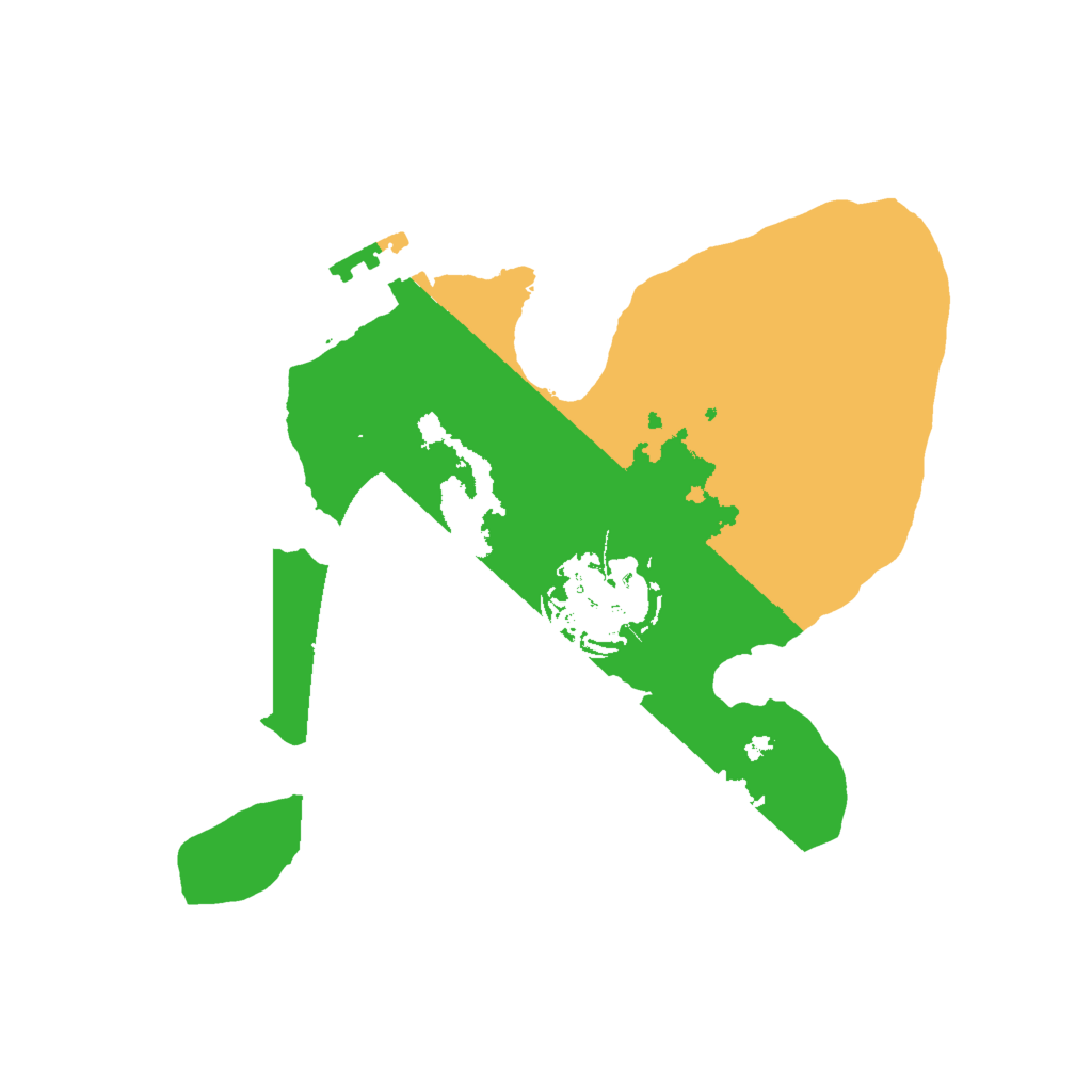 Biome Rust Map: Procedural Map, Size: 2000, Seed: 1117537671