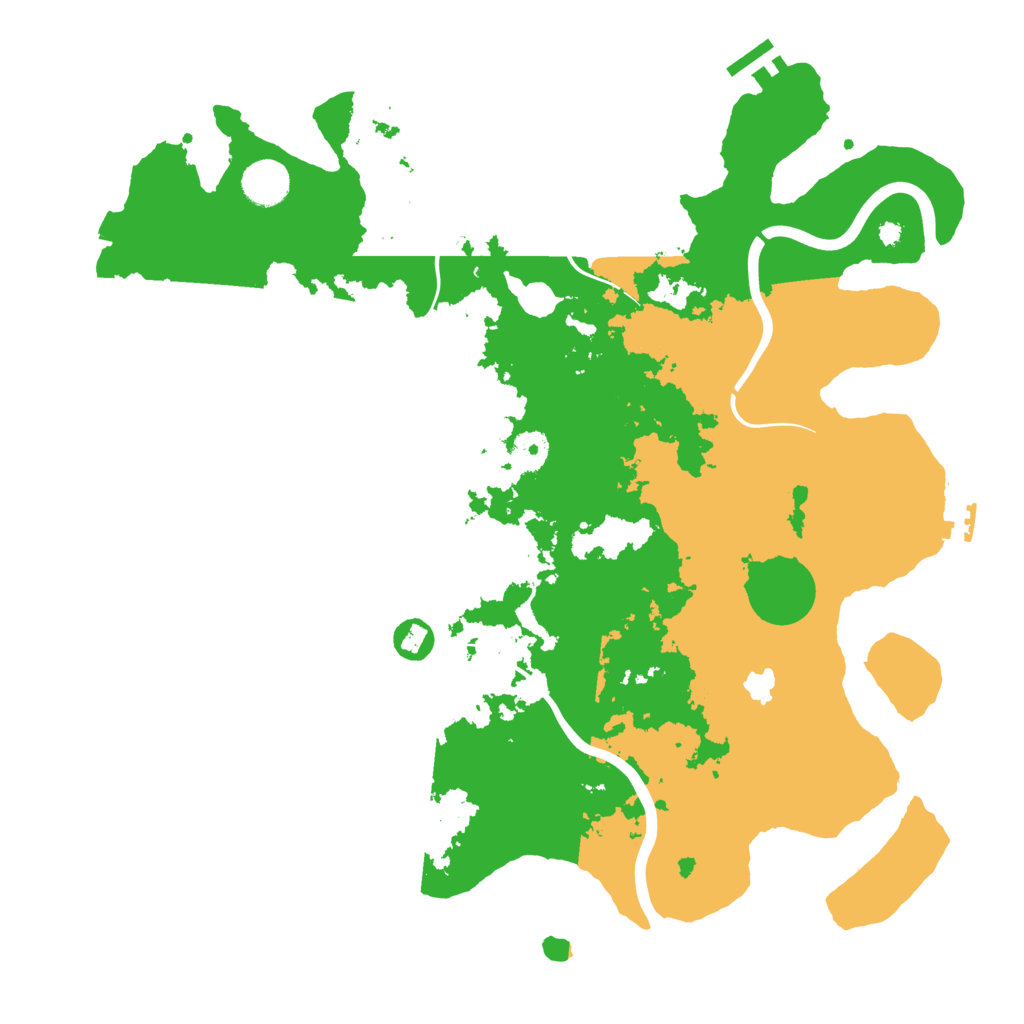 Biome Rust Map: Procedural Map, Size: 4000, Seed: 1481308118