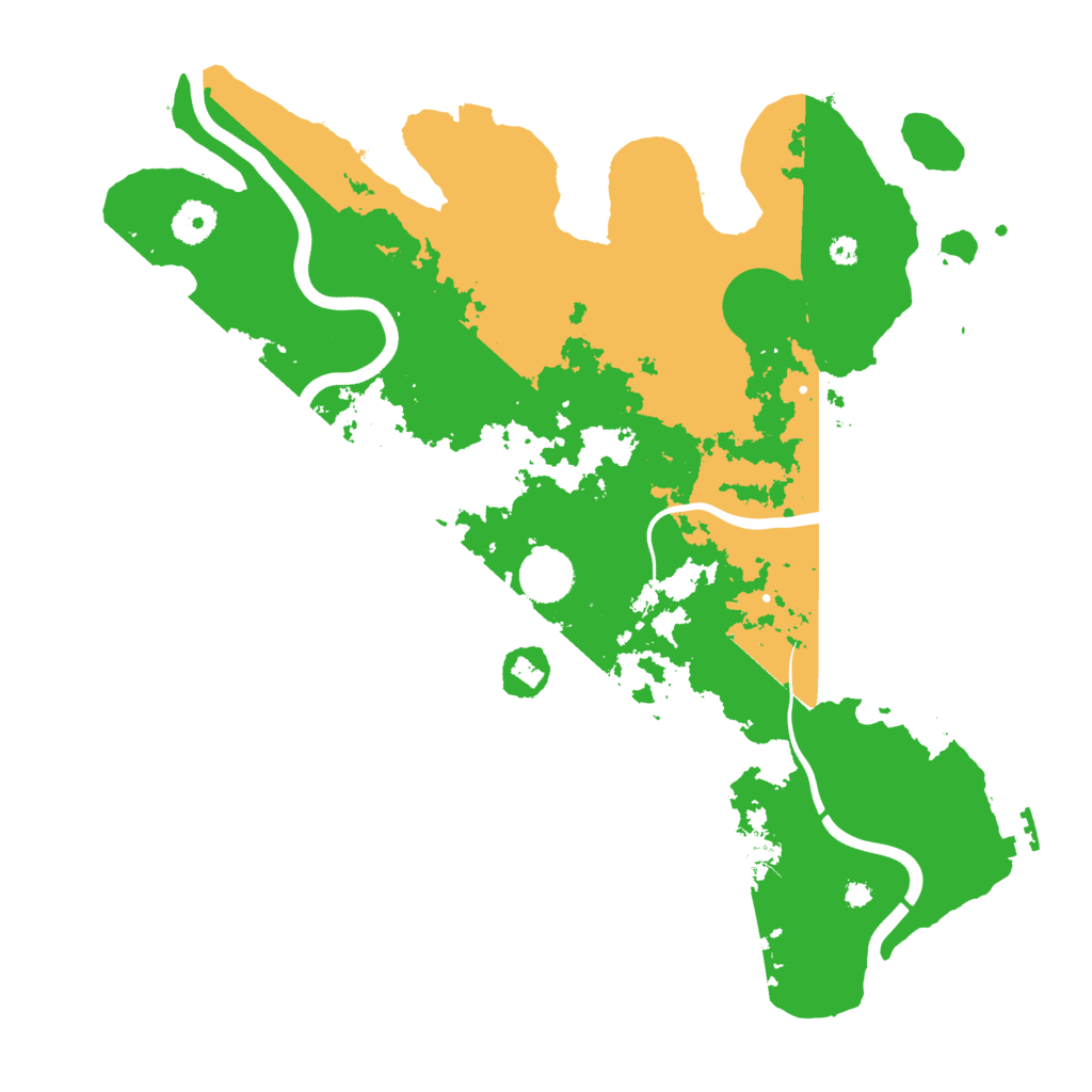 Biome Rust Map: Procedural Map, Size: 3800, Seed: 149386944