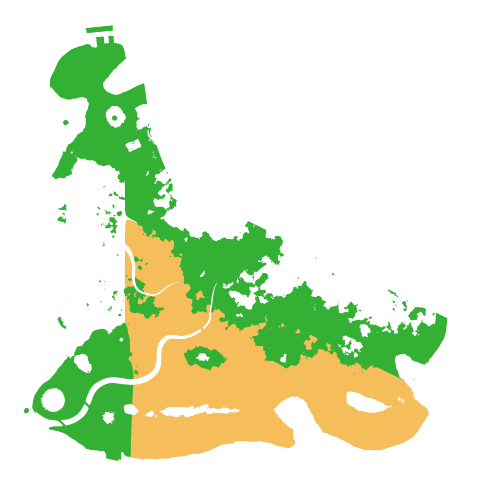 Biome Rust Map: Procedural Map, Size: 3800, Seed: 2139484370