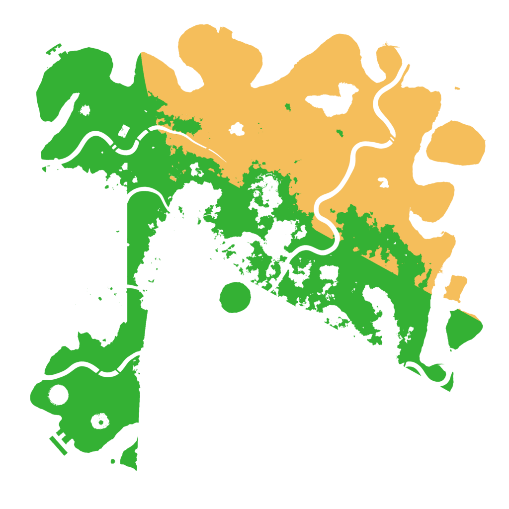 Biome Rust Map: Procedural Map, Size: 4500, Seed: 1916256637
