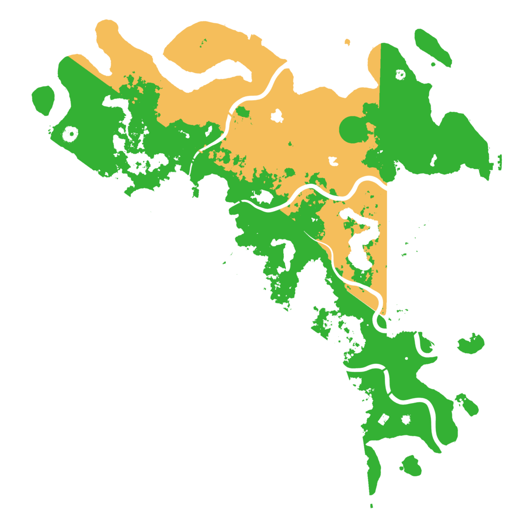 Biome Rust Map: Procedural Map, Size: 5000, Seed: 981195616