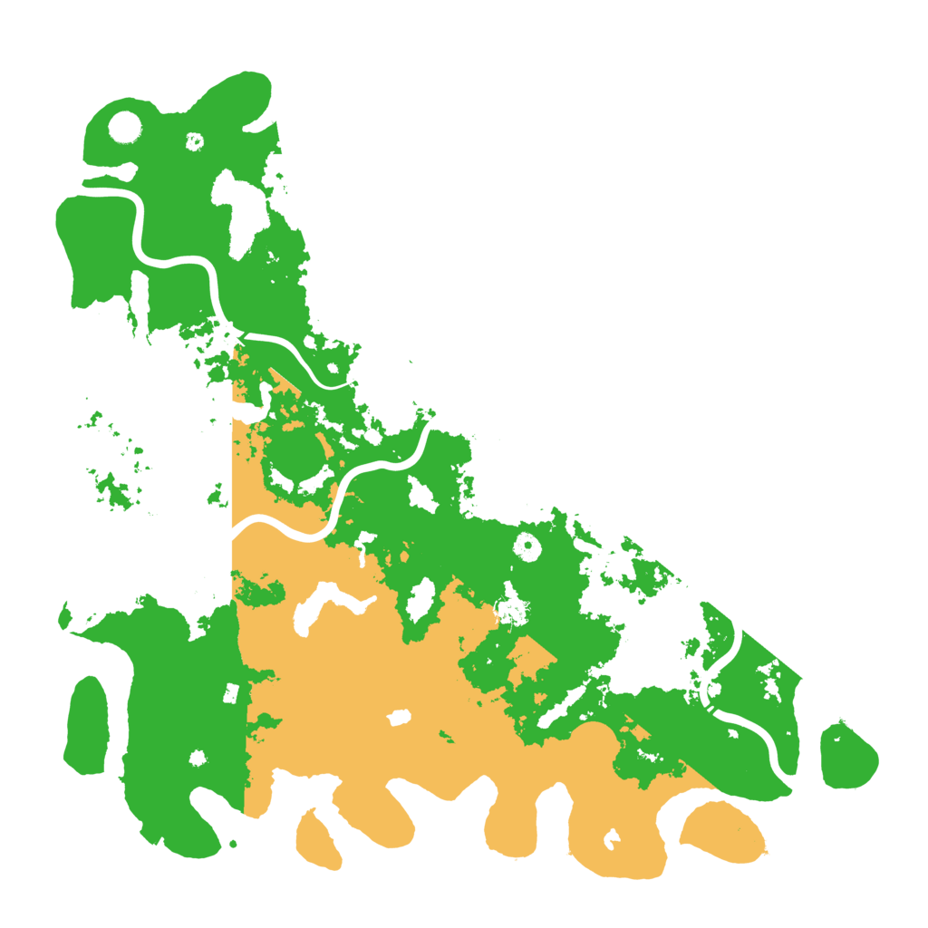 Biome Rust Map: Procedural Map, Size: 5000, Seed: 733238576