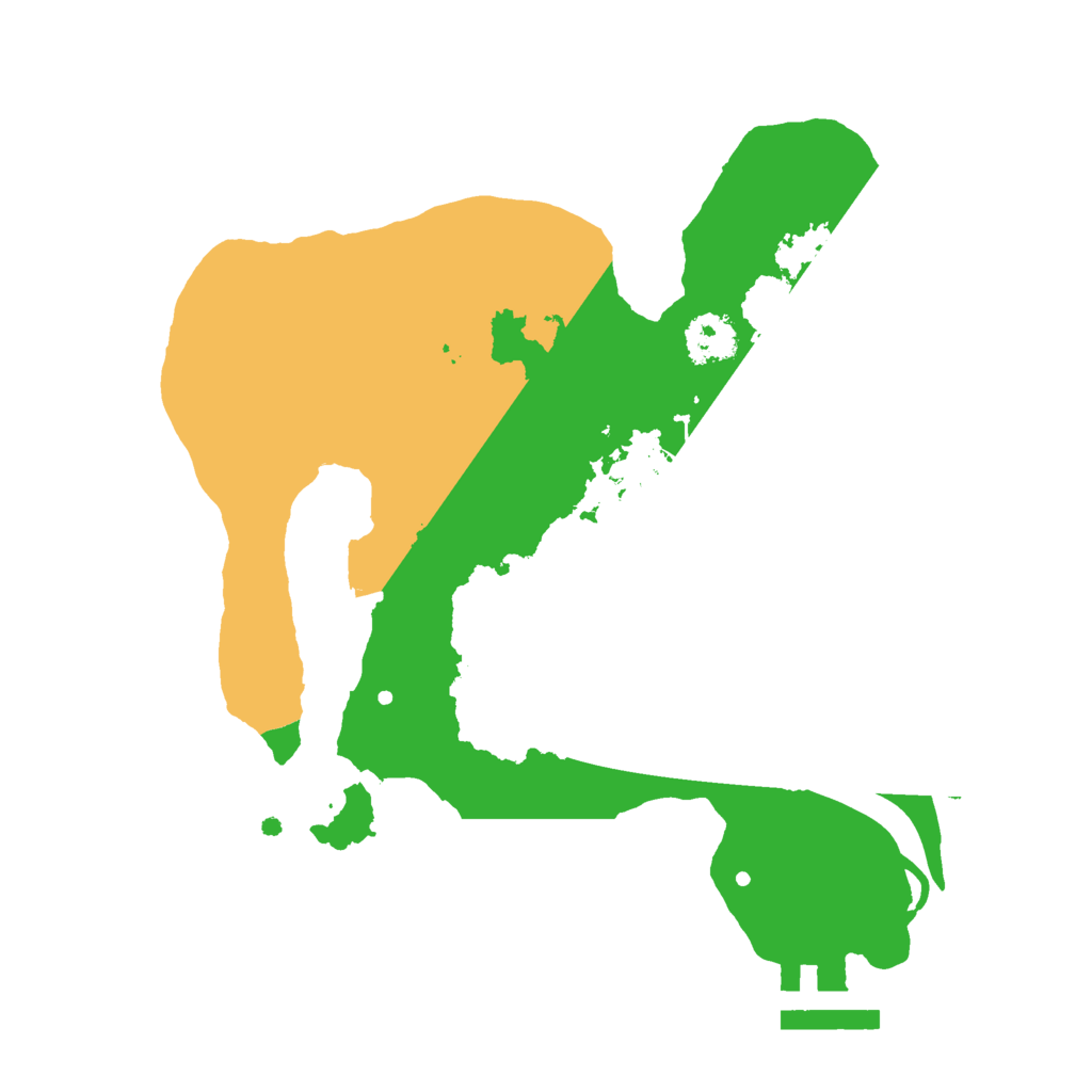 Biome Rust Map: Procedural Map, Size: 2225, Seed: 937933620