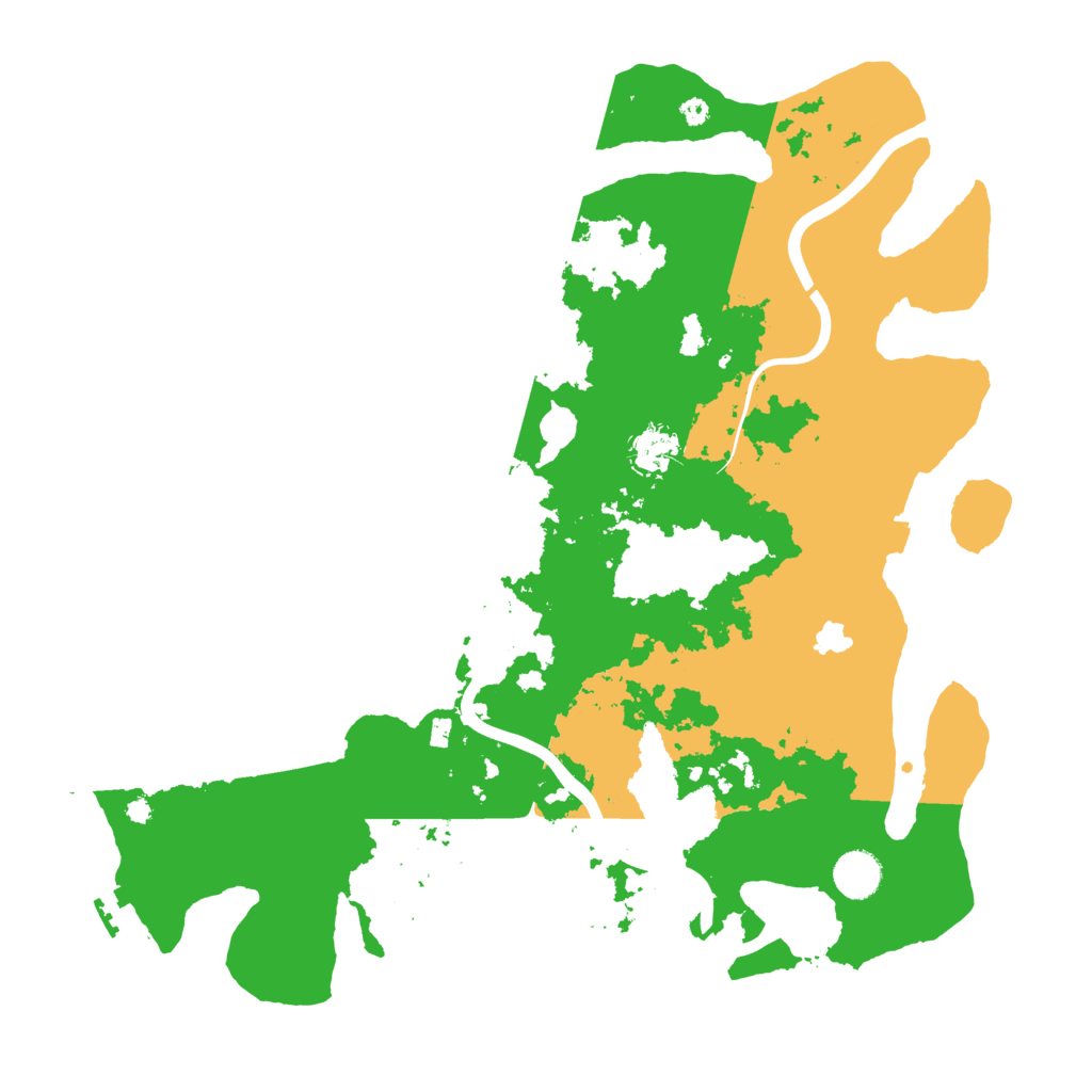 Biome Rust Map: Procedural Map, Size: 4000, Seed: 90535810