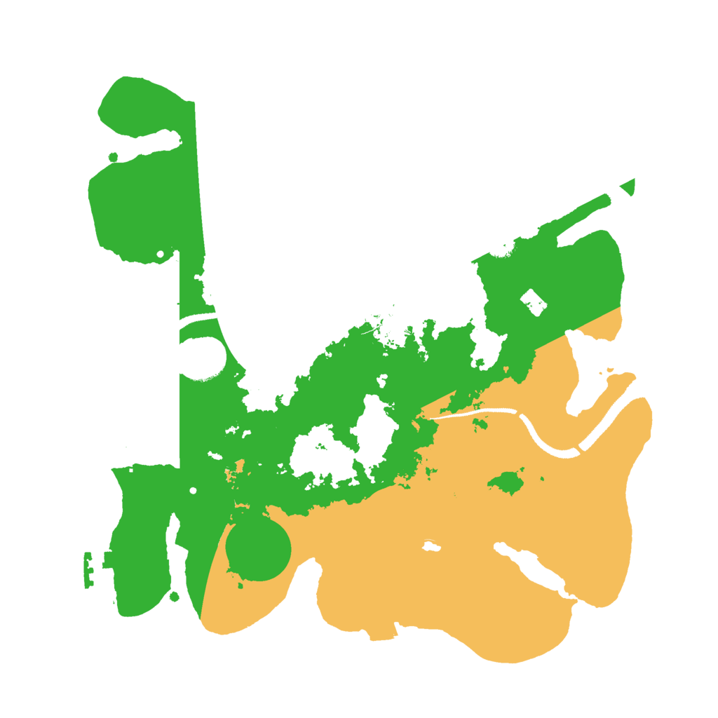 Biome Rust Map: Procedural Map, Size: 3000, Seed: 35931862