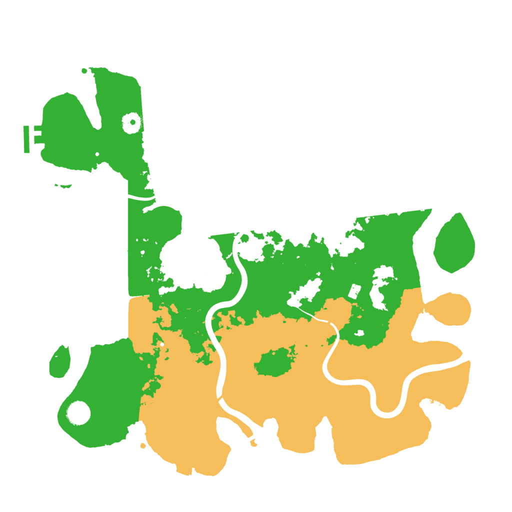 Biome Rust Map: Procedural Map, Size: 3800, Seed: 71928965
