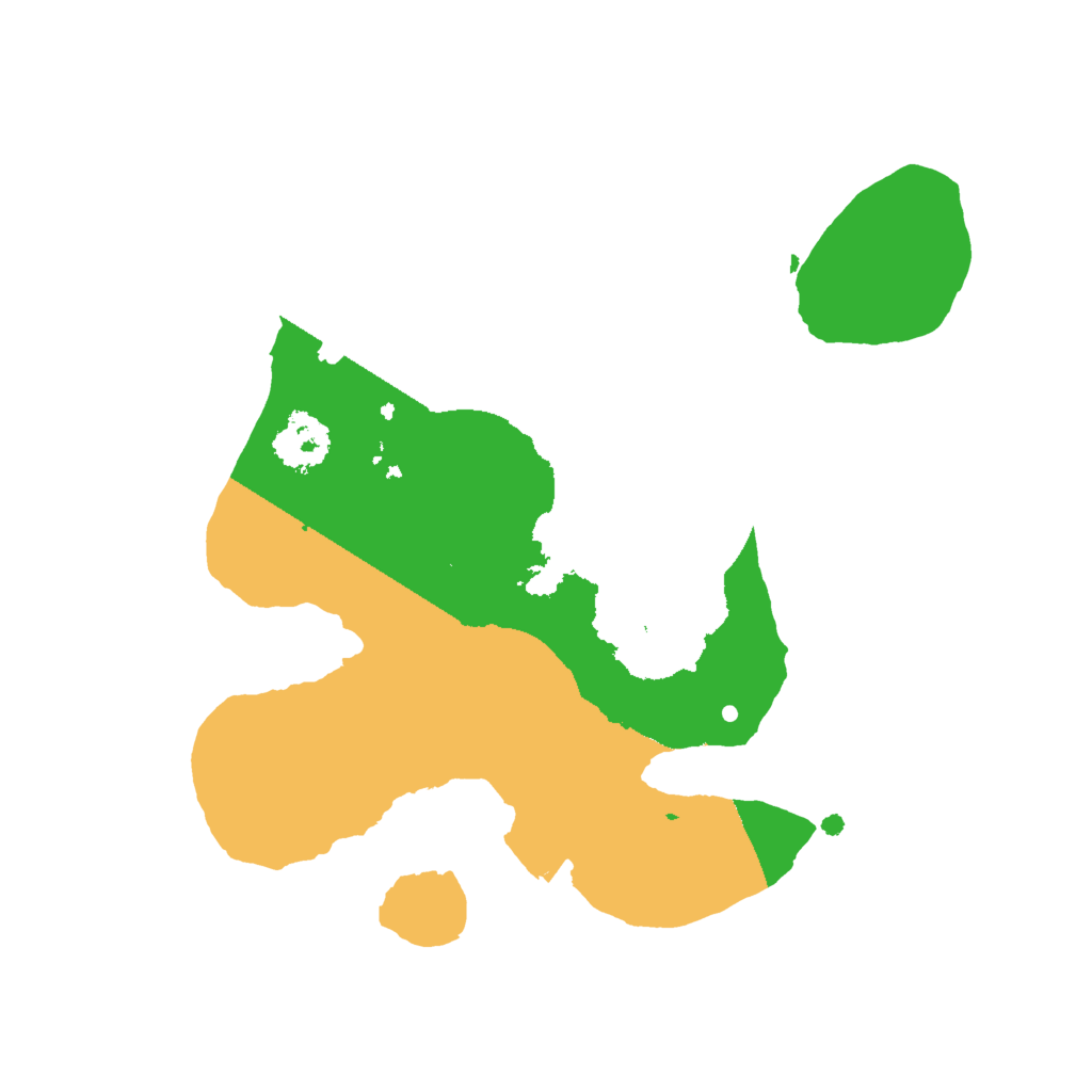 Biome Rust Map: Procedural Map, Size: 2000, Seed: 373697049