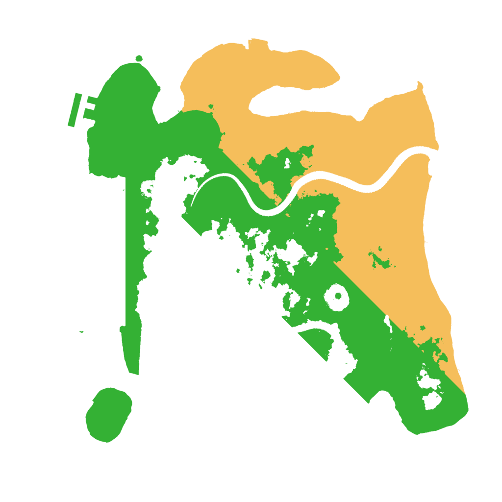 Biome Rust Map: Procedural Map, Size: 3000, Seed: 1375308436