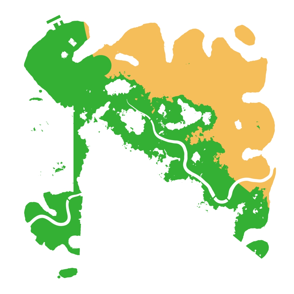 Biome Rust Map: Procedural Map, Size: 4000, Seed: 238898913