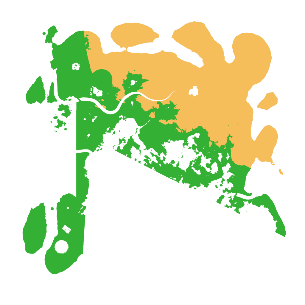 Biome Rust Map: Procedural Map, Size: 4000, Seed: 398323188